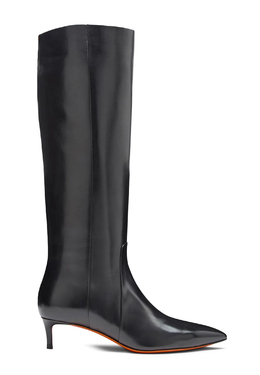 SANTONI: Чёрные сапоги 