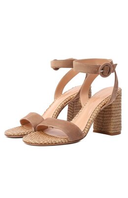 Gianvito Rossi: Бежевые босоножки 