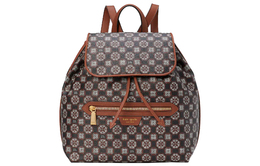 Kate Spade Рюкзак из покрытого холста Medium Women's Black & Brown k9028-001