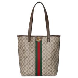 Gucci Сумка-шоппер Ophidia Coated Fabric, сумка для покупок, плечевая сумка средний размер мужская beige & brown 834465-faeoi-9746