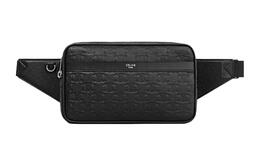 Celine Сумка-слинг Triomphe из коровьей кожи, через плечо, кроссбоди, поясная сумка мужская black 116163fs4-38si