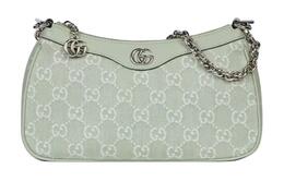 Сумка через плечо Ophidia из джинсовой ткани с кожаной окантовкой Gucci 784753-fac8k-3446