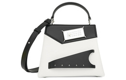 Maison Margiela Сумка через плечо из телячьей кожи, кроссбоди, маленькая женская сумка black & white s56wg0168p5787ha202