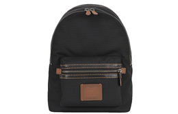 Coach Академический рюкзак Canvas с кожаной спинкой большой мужской black 29474-jiblk