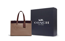 Сумка через плечо Field Leather, сумка-тоут, шоппер, женская сумка Tubas Unisex Milk Tea Coach c6035-b4pwq