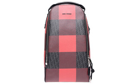 Christian Dior Сумка из холста, портативная сумка через плечо, большая наплечная сумка для мужчин black & red 1depo037xit-26qu