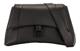 Balenciaga Женская сумка через плечо Downtown Soft Calfskin черная 671353-29s17-1000