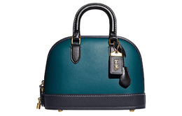 Coach Сумка через плечо Revel Cow Leather, кроссбоди, женская сумка средний размер black & blue cc412-b4upe