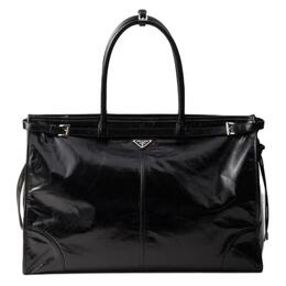 Prada Сумка-шоппер Bonnie Leather, сумка-шоппер, мужская сумка black 2vg128_2cyr_f0002
