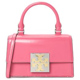 Tory Burch Сумка через плечо BON из коровьей кожи, кроссбоди, мини-клатч женский watermelon pink 148865-650
