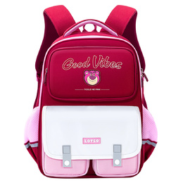 Disney Полиэстеровый рюкзак студенческий рюкзак детский красный/розовый b26221-l | lotso