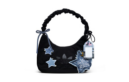 Adidas Originals Холщовая сумка через плечо среднего размера унисекс черная jp0145(team943-放羊的星星sbox) | shepherding stars (special shopping bag)