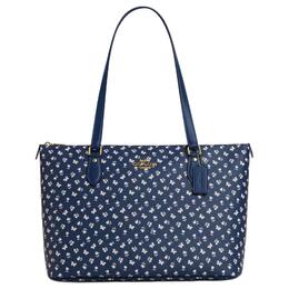 Coach Сумка-шоппер Gallery Coated Canvas, шоппинг-сумка, женская сумка, большая сумка через плечо синий cbm20-imrhy