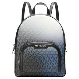 Michael Kors Рюкзак Jaycee Printed Canvas средний женский Black & White 35f5s8tb8v-black combo