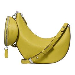 Kate Spade Кожаная сумка pebble, ручная кладь, наплечная сумка, через плечо для женщин lime yellow km218300