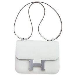 Hermes Сумка кросс-боди Constance 24 женская 10 Craie Milkshake White h083692cb10