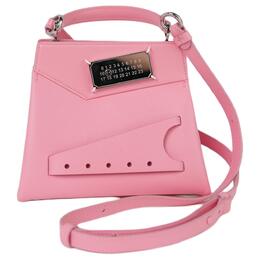 Maison Margiela Сумка через плечо из зерненой и гладкой телячьей кожи, кроссбоди, женская сумка pink s56wg0168p4745t4291包