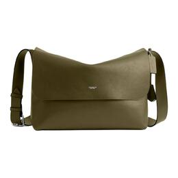 Coach Сумка через плечо из зерненой кожи, большая мужская сумка maple brown ccb58-olv