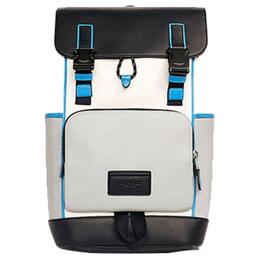 Coach Рюкзак мужской Track Cow Leather большой размер белый черный c2864-qbsdl