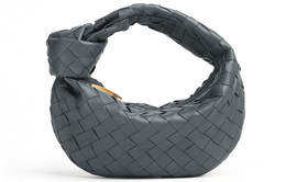 Сумка-кошелек JODIE из коровьей кожи Regular, женская, серая Bottega Veneta 651876-vcpp5-1233