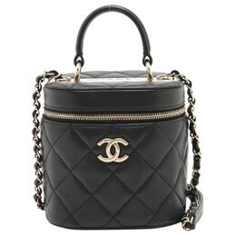 Chanel Сумка-ведро из овчины, портативная сумка через плечо, женская сумка среднего размера black as1626-b08027-94305