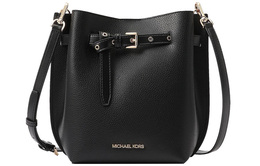 Michael Kors Сумка через плечо emilia из коровьей кожи, маленькая женская сумка-кроссбоди чистый black 35s1gu5m1t-001