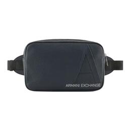 Armani Exchange Полиуретановый поясной рюкзак AE с одним плечевым ремнем Regular мужской Marine Blue 952714-4f874-00035 | marine blue