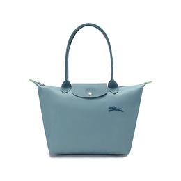 Longchamp Сумка Le Pliage Green Recycled Canvas с кожаной отделкой, женская наплечная сумка Lake Blue 2605919p65 | lake blue
