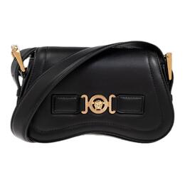 Versace Кожаная поясная сумка Fansizhe, мужская наплечная сумка black 1019197-1a13018-1b00v