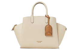 Kate Spade Сумка через плечо из натуральной кожи, кроссбоді, женская сумка среднего размера ivory k6534-650