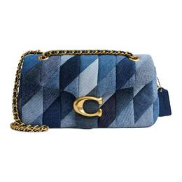 Coach Сумка через плечо Tabby Denim Medium Women's Brass & Denim Blue cam91-b4ei