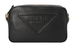 Prada Сумка через плечо Calfskin, сумка-кроссбоди Regular женская black 1bh195_2bya_f0632_v_oxo