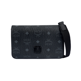 MCM Сумка через плечо мини coated canvas с кожаной отделкой men's black mxzdsta03bk001