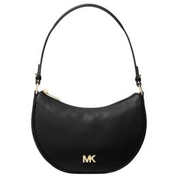 Michael Kors Сумка через плечо Cow Leather, маленькая женская черная 32s5g8qu1l-black
