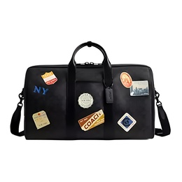 Coach Сумка через плечо холщовая багажная сумка на одно плечо ручная кладь мужская charcoal multicolor cbf35-a5f