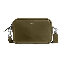 Coach Сумка через плечо из коровьей кожи, средняя унисекс, оливково-зеленая ccb51-olv