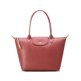 Сумка Le Pliage City Coated Canvas Dumpling, женская наплечная сумка Trumpets terracotta Longchamp, Terracotta 2605hyq213 | terracotta