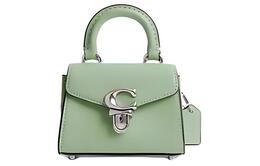 Кожаная кросс-боди сумка Sammy Cow мини женская светлый фисташковый Coach cr504-lhty6