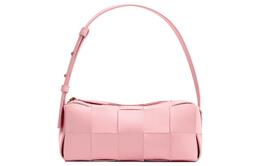 Bottega Veneta Кожаная сумка Brick Casstte Waffle через плечо, женская сумка-портфель, сумка через плечо pink 729166vmay15832