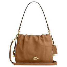 Coach Сумка через плечо Faye из коровьей кожи малая женская Honeys Brown ct763-imt7j