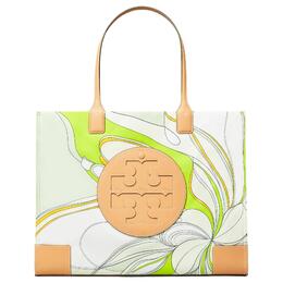 Tory Burch Элла перерабатываемый полиэстер сумка-шоппер сумка через плечо кроссбоди женская tulip green 88237-300