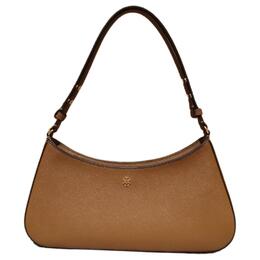 Tory Burch Сумка через плечо с золотой фурнитурой, женская коричневая 171577-909