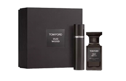 Набор духов TF Cherished Ebony Radiance Iridescent Luxury Fragrance Eau De Parfum с древесными нотами 50мл+10мл Tom Ford 珍华乌木璀璨流光奢香礼盒套装