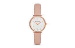 Michael Kors Часы Pyper Collection кварцевый механизм браслет из нержавеющей стали белый циферблат женские mk2803