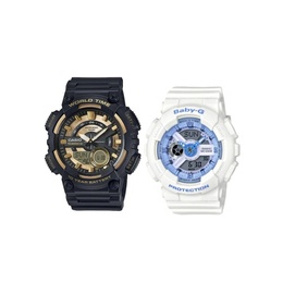 Casio Baby G кварцевые часы с ремешком из смолы унисекс черный циферблат aeq-110bw-9a+ba-110be-7a