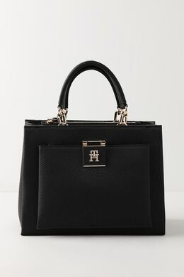 Tommy Hilfiger: Чёрная сумка  TH