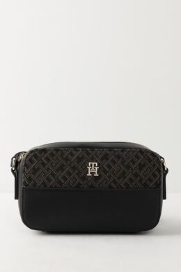 Tommy Hilfiger: Чёрная сумка  TH