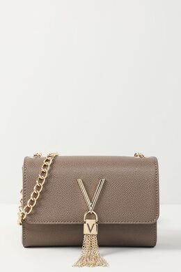 Valentino: Коричневая сумка 