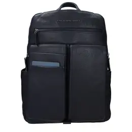 Piquadro Blue Leather Backpack pi15434475733257bt