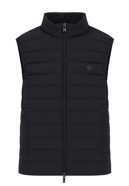 EMPORIO ARMANI: Синий жилет 